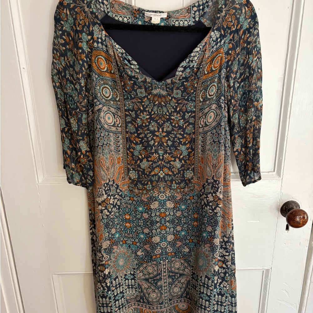 Promod shift with beautiful pattern